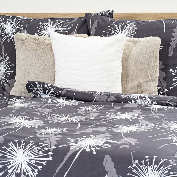 4Home Midnight Dandelions pamut ágyneműhuzat , 140 x 220 cm, 70 x 90 cm, 140 x 220 cm, 70 x 90 cm