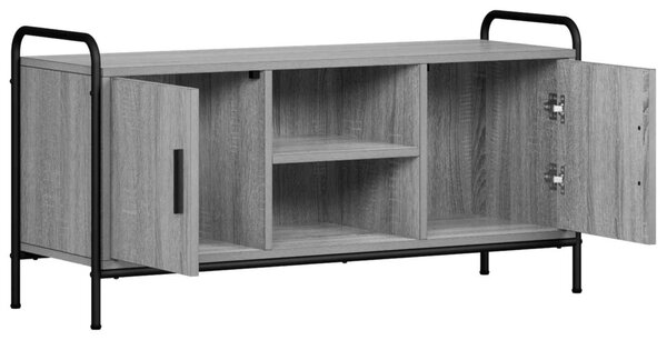 TV szekrény 99 x 33 x 50 cm Szürke Sonoma Szerelt Fa