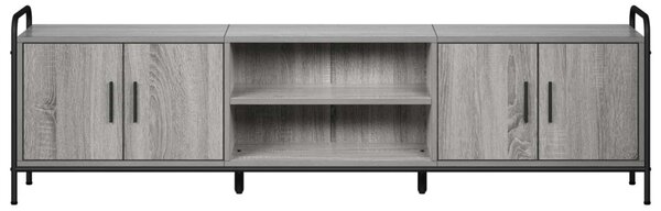 TV szekrény 167,5 x 33 x 50 cm Szürke Sonoma Szerelt Fa