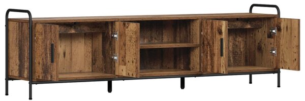 TV szekrény 167,5 x 33 x 50 cm Antik Fa Szerelt Fa