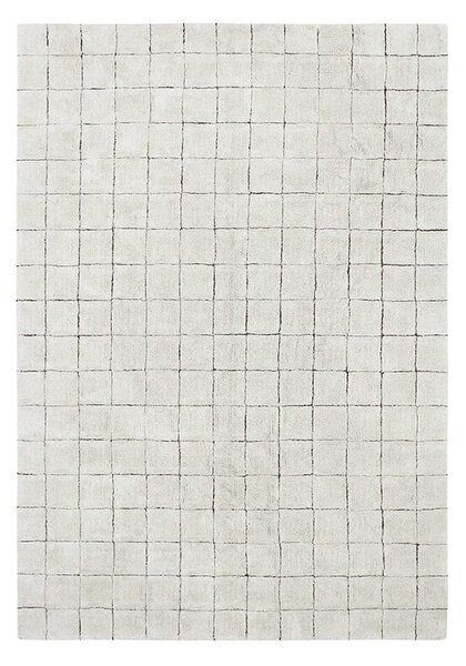 Krémszínű mosható kézi szövésű pamut szőnyeg 120x160 cm Mosaic – Lorena Canals