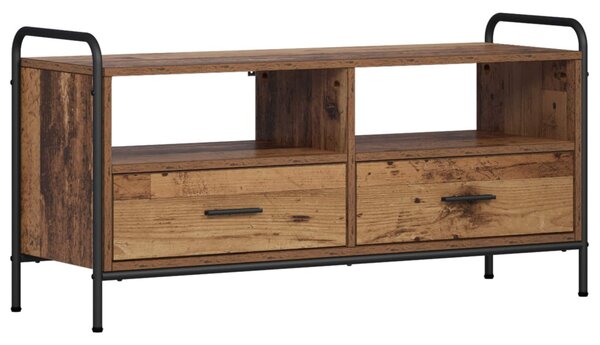 TV szekrény 67,5 x 33 x 50 cm Antik Fa Szerelt Fa