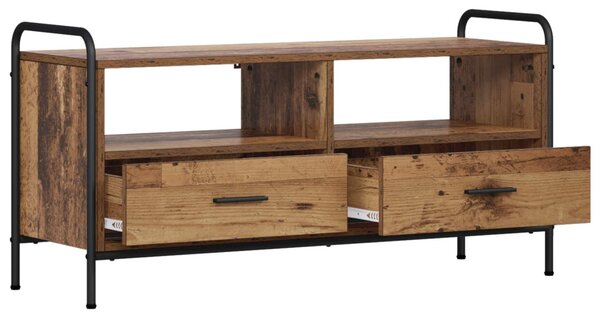 TV szekrény 67,5 x 33 x 50 cm Antik Fa Szerelt Fa
