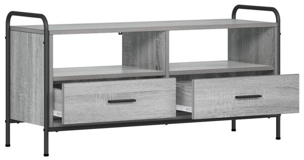 TV szekrény 67,5 x 33 x 50 cm Szürke Sonoma Szerelt Fa