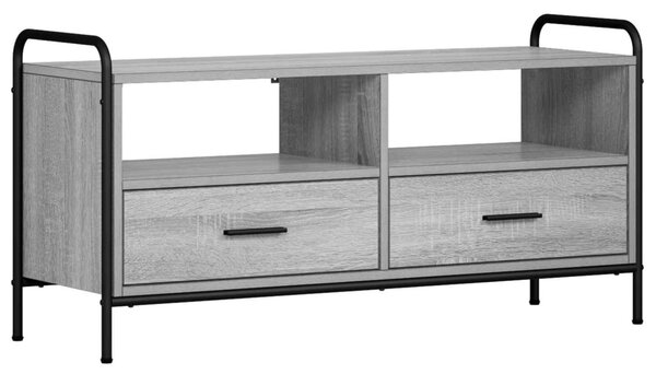 TV szekrény 67,5 x 33 x 50 cm Szürke Sonoma Szerelt Fa