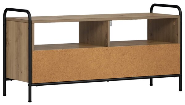 TV szekrény 67,5 x 33 x 50 cm Kézműves Tölgy Szerelt Fa