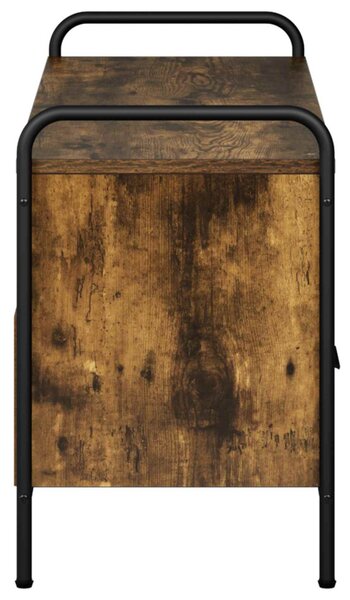 TV szekrény 67,5 x 33 x 50 cm Füstös Tölgy Szerelt Fa