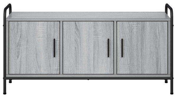 TV szekrény 79,5 x 33 x 50 cm Szürke Sonoma Szerelt Fa