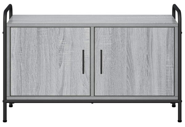 TV szekrény 79,5 x 33 x 50 cm Szürke Sonoma Szerelt Fa