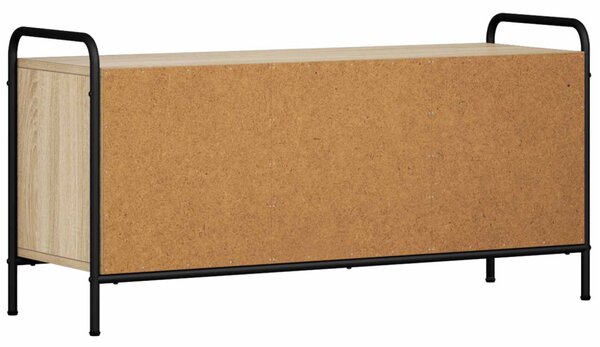 TV szekrény 79,5 x 33 x 50 cm Sonoma Tölgy Szerelt Fa