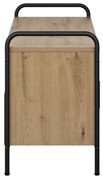 TV szekrény 79,5 x 33 x 50 cm Kézműves Tölgy Szerelt Fa