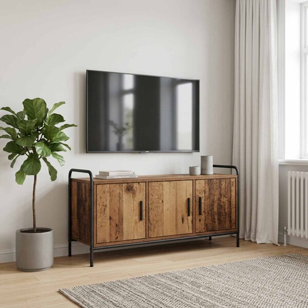 TV szekrény 79,5 x 33 x 50 cm Antik Fa Szerelt Fa