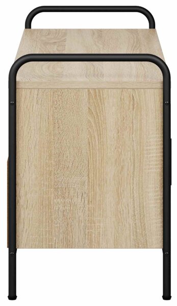 TV szekrény 79,5 x 33 x 50 cm Sonoma Tölgy Szerelt Fa