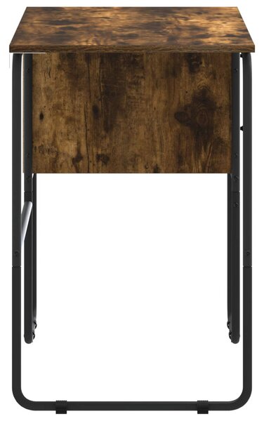 Tárolóval rendelkező íróasztal Füstös Tölgy 100 x 50 x 75 cm