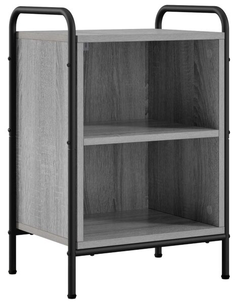 Éjjeliszekrény 2 db Szürke Sonoma 40 x 30 x 60 cm Szerelt Fa