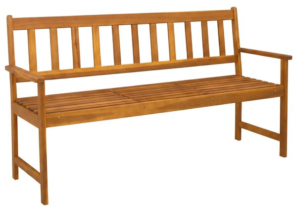 Kerti pad 158 x 55 x 89 cm Tömör Akácfa Természetes