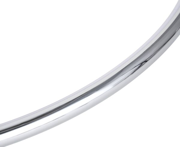 Lindby LED mennyezeti lámpa Joline, Ø 45 cm, króm színű, fém, Króm / ezüst, Nappali / Étkező, fém, Modern