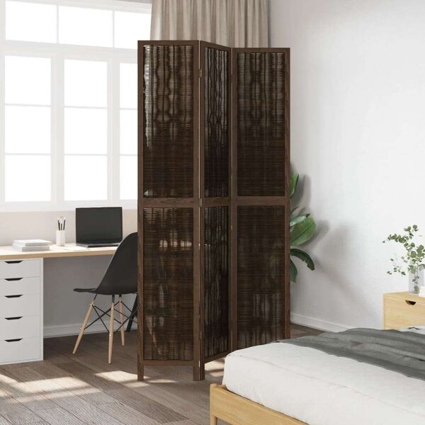 VidaXL 3 Paneles Bambusz Térelválasztó - 105-110 x 220 cm