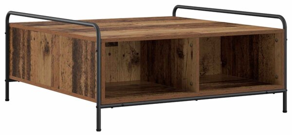 Dohányzóasztal Antik Fa 90 x 90 x 41 cm Szerelt Fa