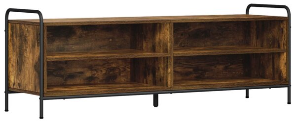 TV szekrény 140 x 39,5 x 50 cm Füstös Tölgy Szerelt Fa