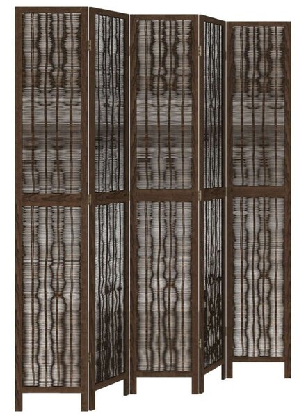 VidaXL 5 Paneles Bambusz Térelválasztó - 175-180x220 cm