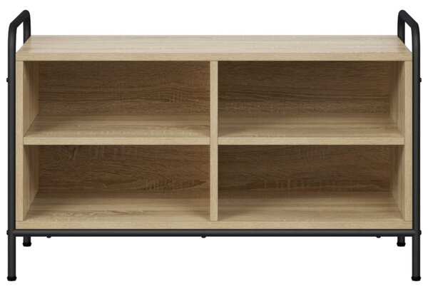 TV szekrény 140 x 39,5 x 50 cm Sonoma Tölgy Szerelt Fa