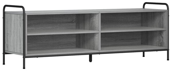 TV szekrény 140 x 39,5 x 50 cm Szürke Sonoma Szerelt Fa