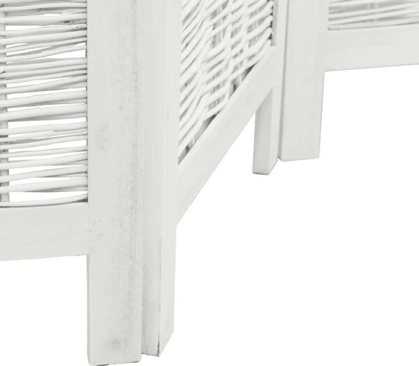 VidaXL Paraván - 6 Paneles - Fehér - 210x160cm