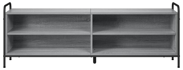 TV szekrény 140 x 39,5 x 50 cm Szürke Sonoma Szerelt Fa