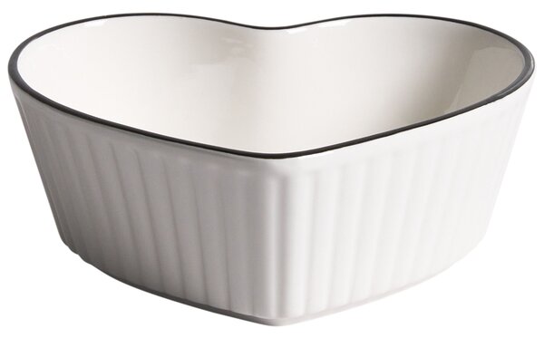 4 darabos ramekin készlet MACE Porcelán Fehér