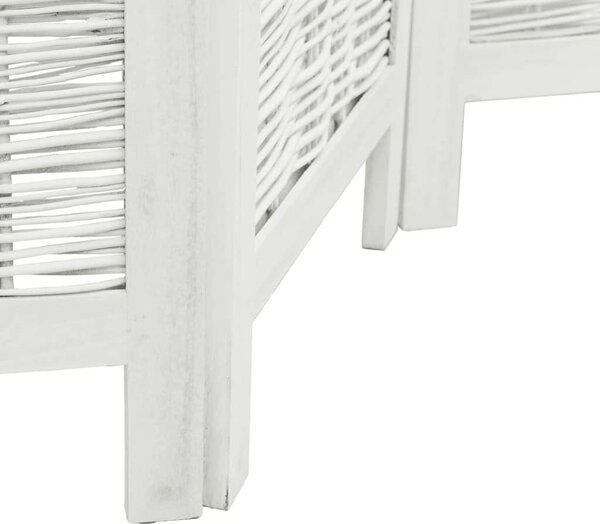 VidaXL 5 Paneles Paraván - Fehér - 175-180x220cm