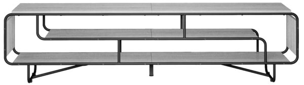 TV állvány 180 x 36 x 45 cm Szürke Sonoma Szerelt Fa