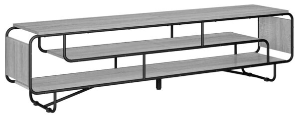 TV állvány 180 x 36 x 45 cm Szürke Sonoma Szerelt Fa
