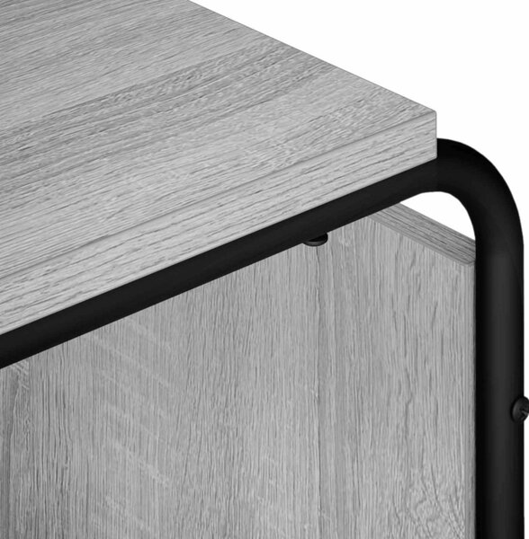 TV állvány 180 x 36 x 45 cm Szürke Sonoma Szerelt Fa