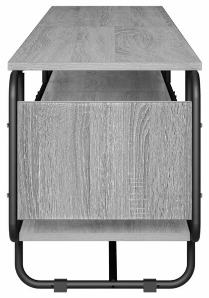 TV állvány 180 x 36 x 45 cm Szürke Sonoma Szerelt Fa