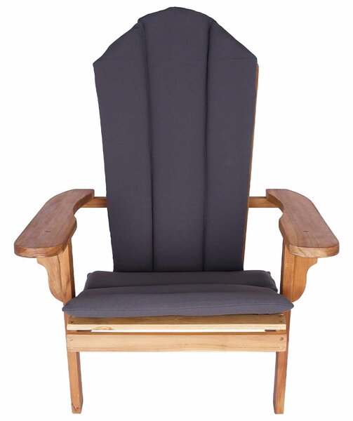 Kerti Adirondack szék Természetes Tömör Teakfa