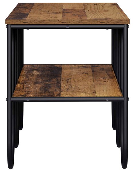 TV állvány 100 x 40 x 50 cm Antik Fa Szerelt Fa