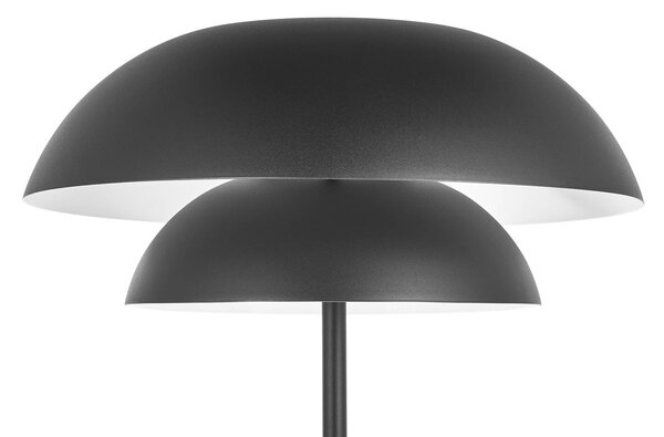Lucande állólámpa Kellina, 151 cm, fekete, fém, E27, Fekete, Nappali / Étkező, fém, Dizájn