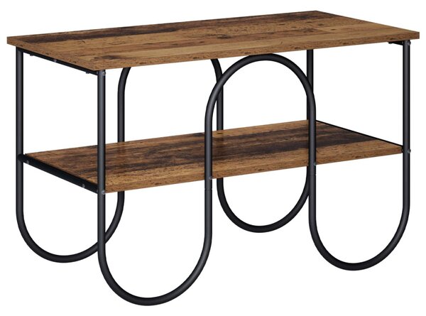 TV állvány 80 x 40 x 50 cm Antik Fa Szerelt Fa
