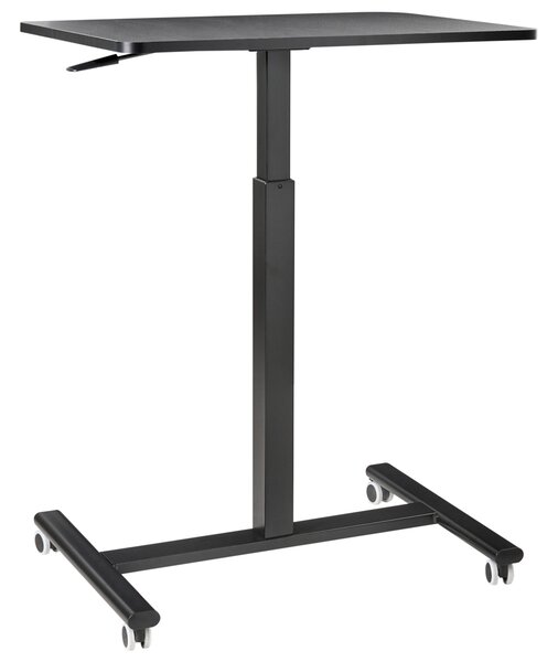 Manuálisan állítható laptop állvány ACADEMIA Fekete 65 cm 48 cm