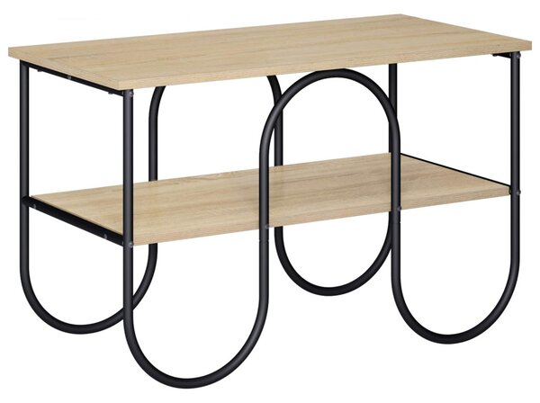 TV állvány 80 x 40 x 50 cm Sonoma Tölgy Szerelt Fa