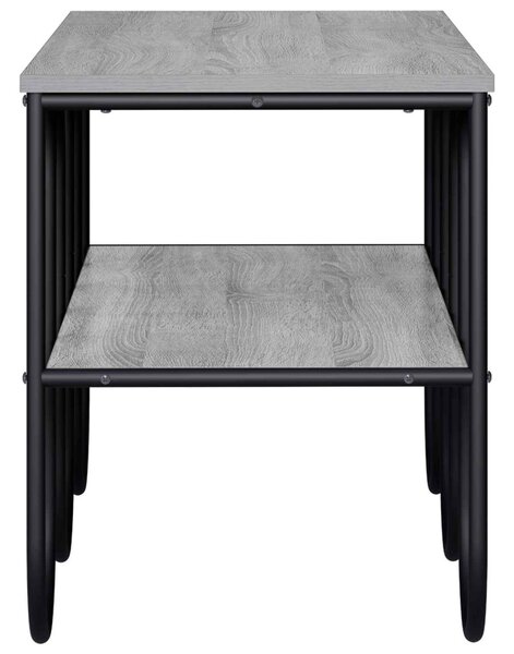 TV állvány 100 x 40 x 50 cm Szürke Sonoma Szerelt Fa