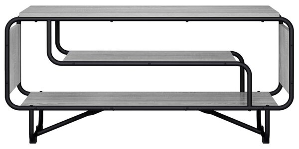 TV állvány 98 x 36 x 45 cm Szürke Sonoma Szerelt Fa