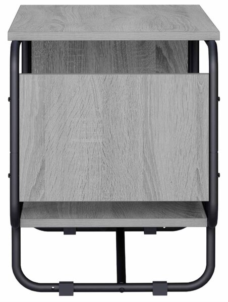TV állvány 80 x 36 x 45 cm Szürke Sonoma Szerelt Fa