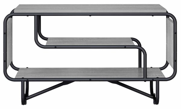 TV állvány 80 x 36 x 45 cm Szürke Sonoma Szerelt Fa