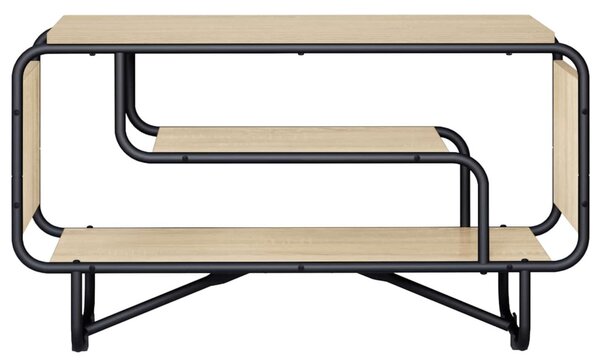 TV állvány 80 x 36 x 45 cm Sonoma Tölgy Szerelt Fa