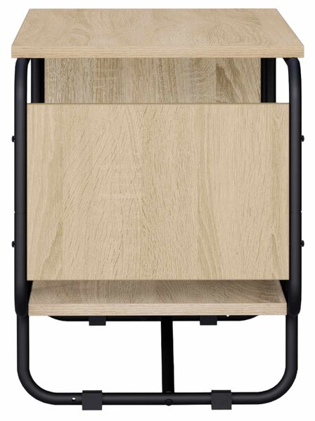 TV állvány 98 x 36 x 45 cm Sonoma Tölgy Szerelt Fa