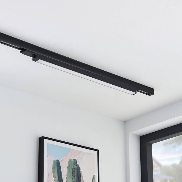 Arcchio Harlow LED sávfény, fekete, 69 cm, 3,000 K, Fekete, Dolgozószoba / Iroda, Alumínium, Modern