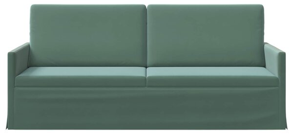 3 személyes kanapé Tengeri Zöld 190 x 81 x 82 cm Bársony