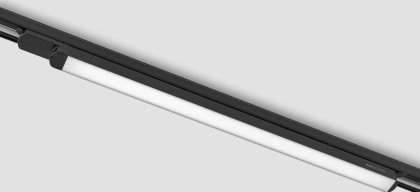 Arcchio Harlow LED sávfény, fekete, 69 cm, 3,000 K, Fekete, Dolgozószoba / Iroda, Alumínium, Modern